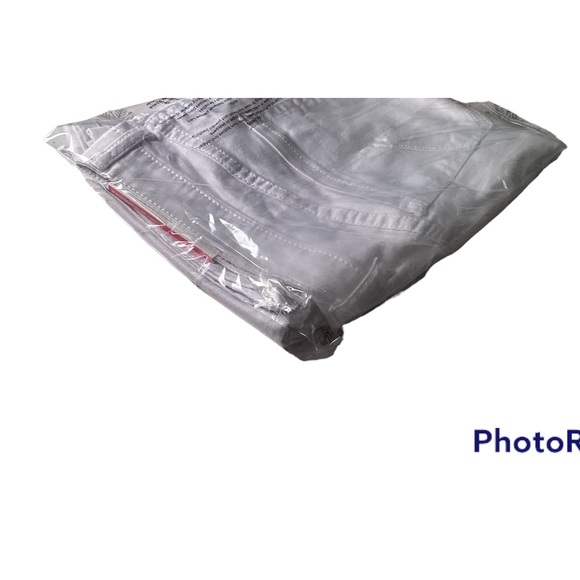 Lands End White Wide Leg Pants Slim Fit ( 14 X 32) - Picture 3 of 4